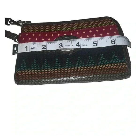 Fossil Key-Per Wallet Multi Compartment Midwestern Wallet - Picture 5 of 7